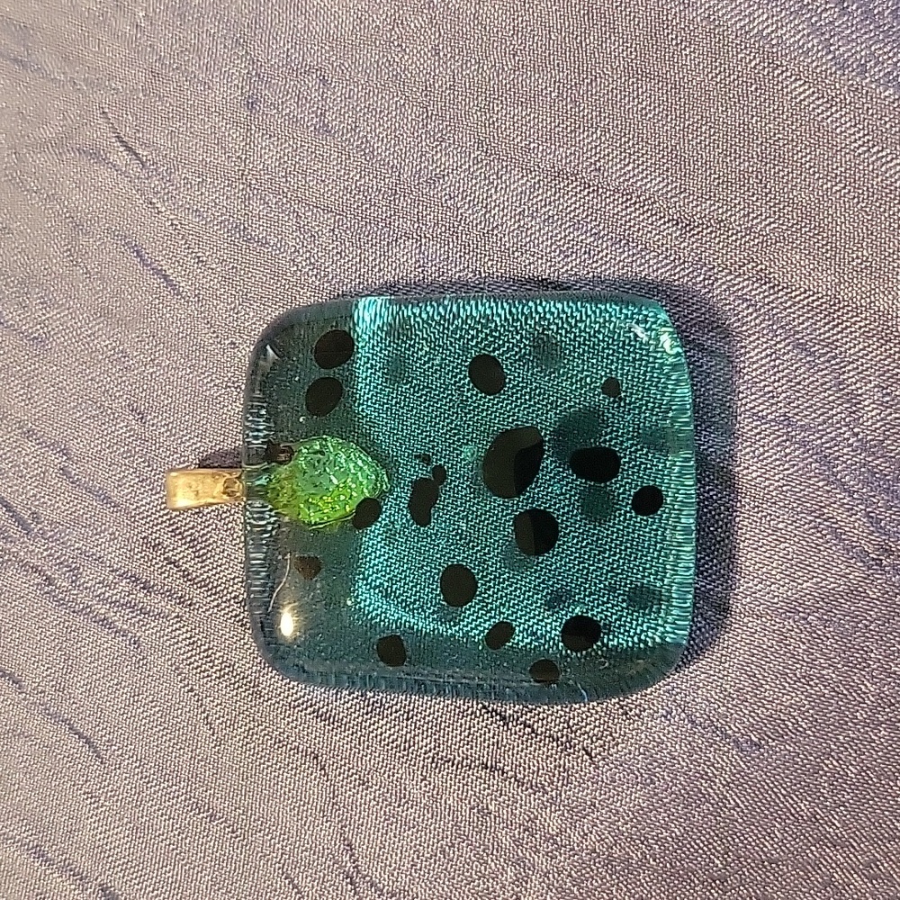 Handcrafted Blown Glass Pendant